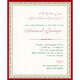 Christmas Tree with Garland Die-cut Invitations Image 2 of 2